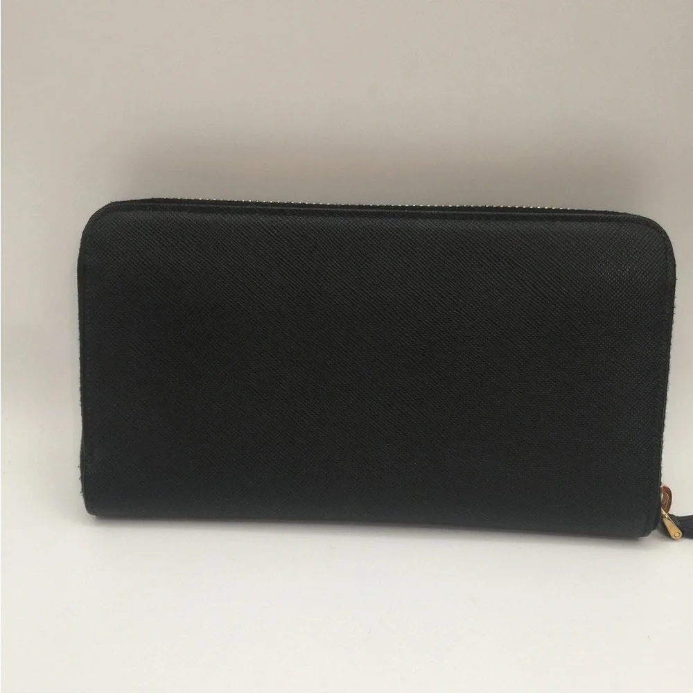 Authentic PRADA Saffiano Ribbon long wallet - Picture 3 of 14